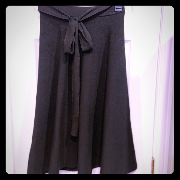 NWT Black Sweater Knit Skirt - Picture 1 of 2